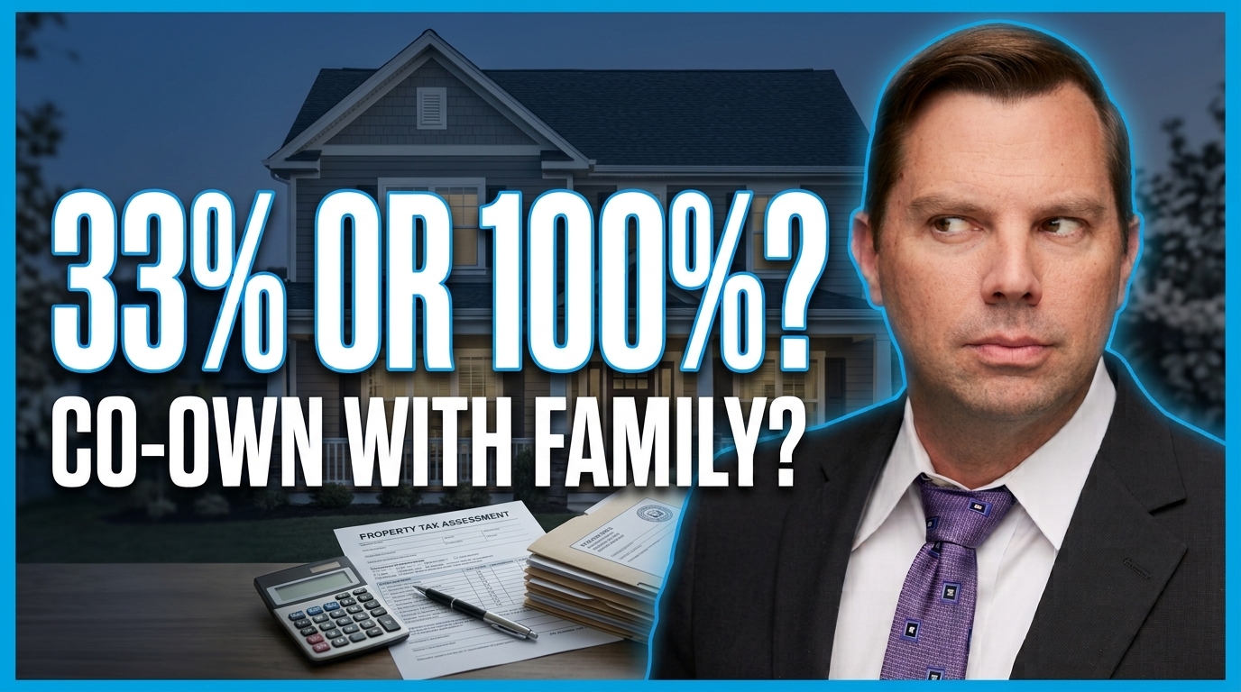 Attorney Joe Seagle Explaining 33% versus 100$ ownership of property