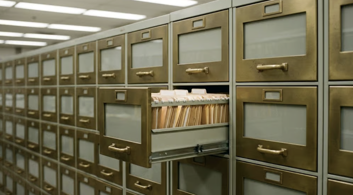 File Cabinet with Asset Protection Documents
